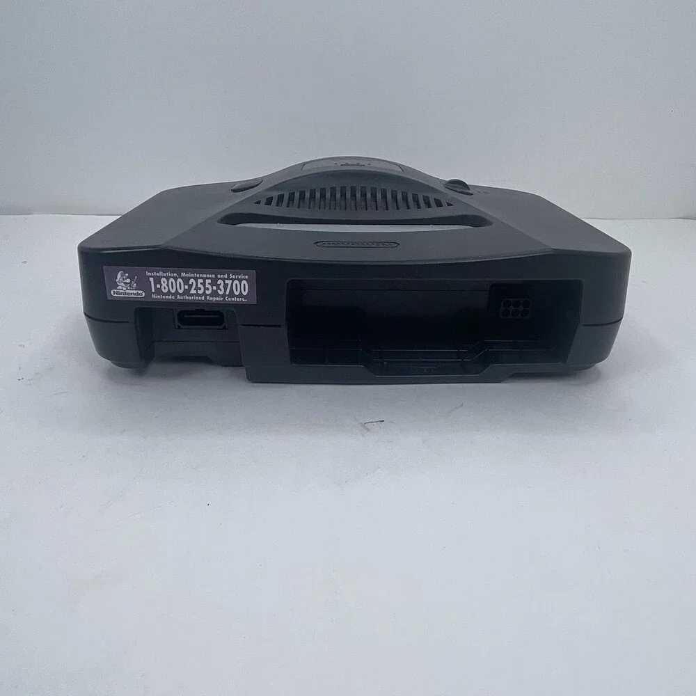 Black Nintendo 64 Control Deck NUS-001 (USA) Classic Console Only
